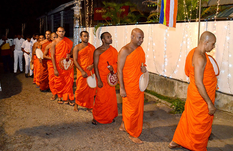 Pirith chanting ceremony was held at school premises sucessfully